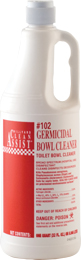 Hillyard Germicidal Bowl Cleaner Qts