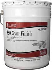 Hillyard 350 Gym Finish 50% solids VOC Complaint in many