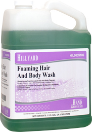 Hillyard Foaming Hair And
Body Wash