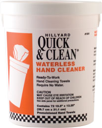 Quick & Clean® Waterless Hand Cleaner