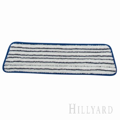 18in. Microfiber Finish Mop/Pad - Blue & White