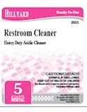Label Ready to use Arsenal® #805 RESTROOM CLEANER
