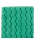 Green Microfiber Cleaning Cloth - 16in x 16in.(ONLY SOLD PER PACK)